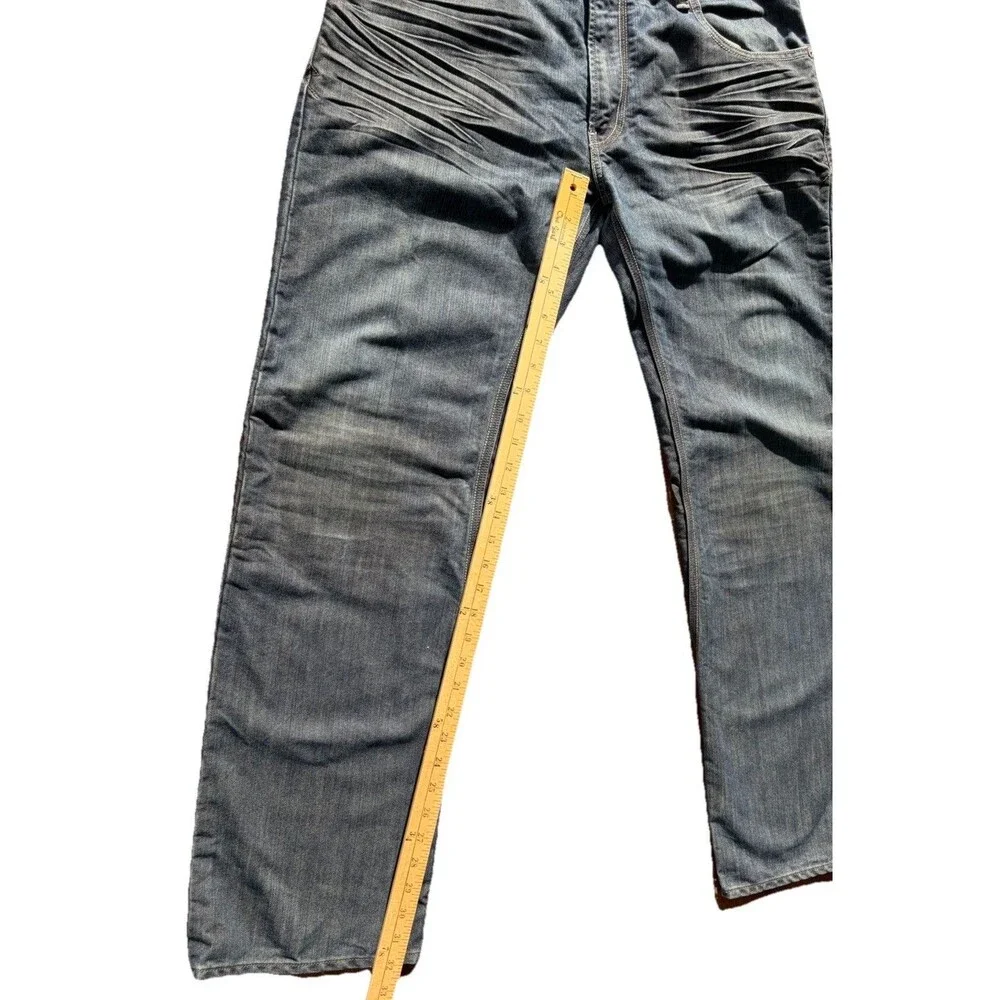 Levi’s 514 Jeans Mens 36x32 Dark Wash Slim Straight Denim Pants Classic Fit